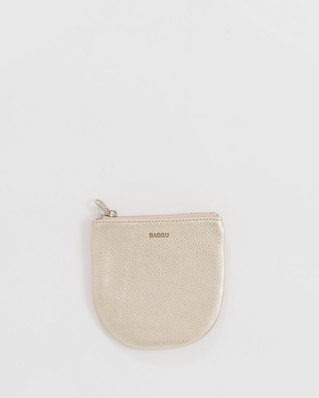 Small U Pouch - Platinum