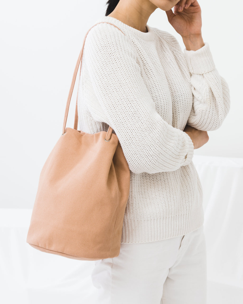 Canvas Bucket Bag - Canyon