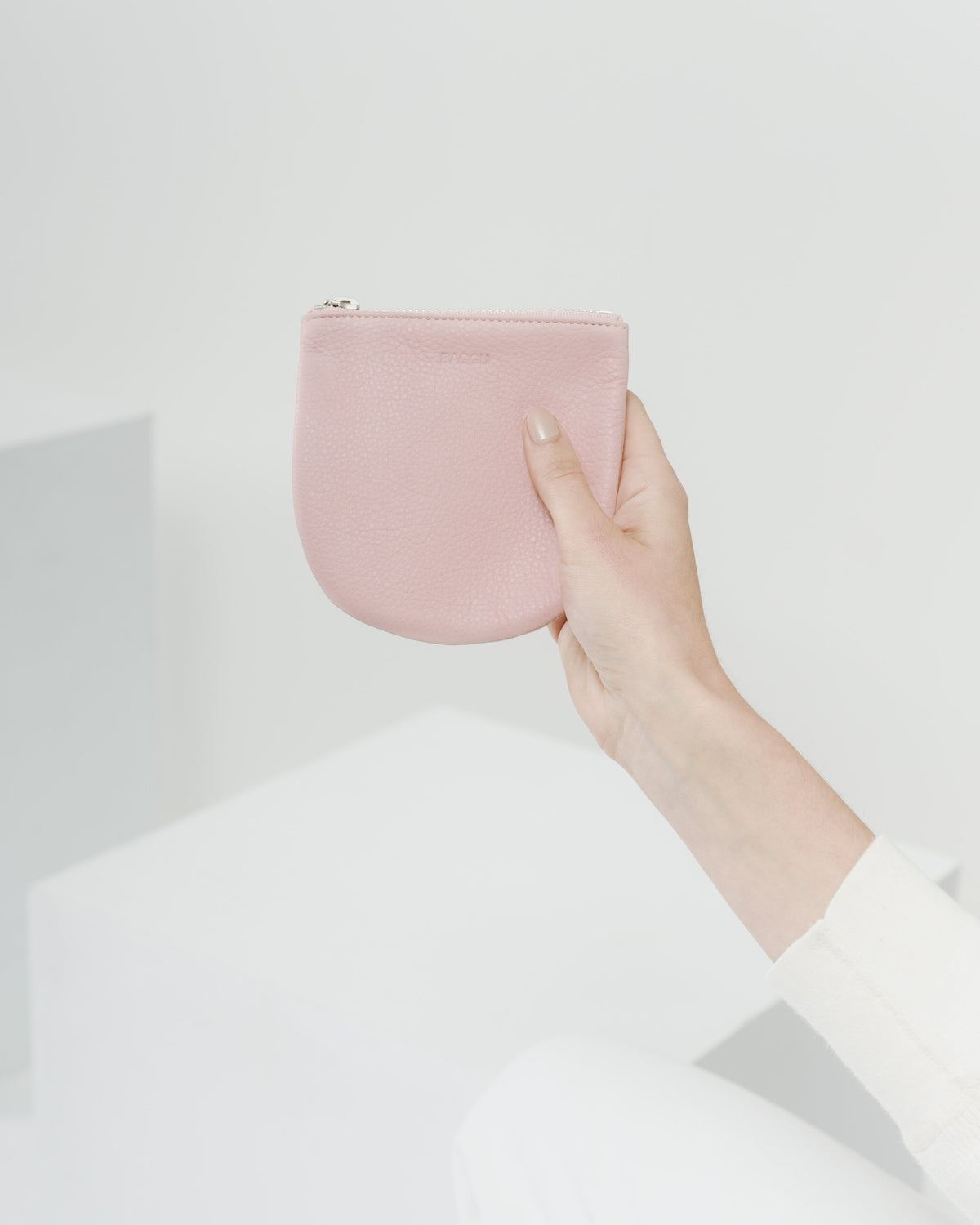 Small U Pouch - Powder Pink