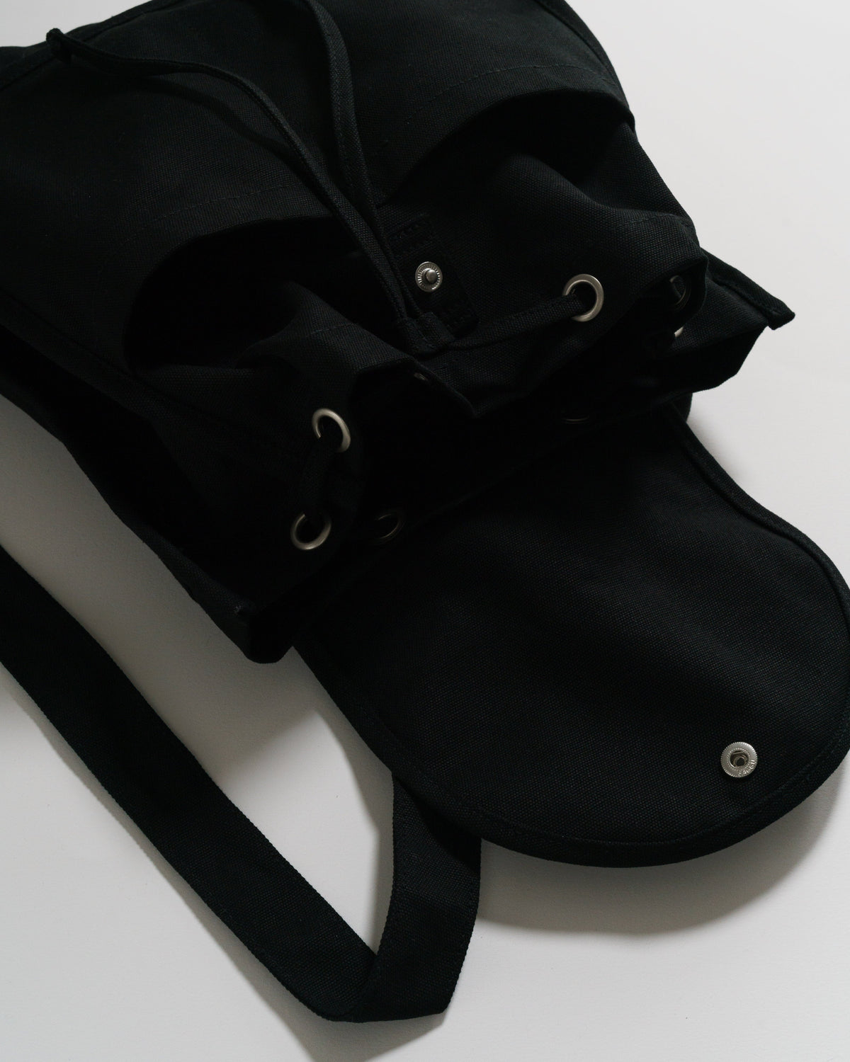 Drawstring Backpack - Black &nbsp; &nbsp; &nbsp;