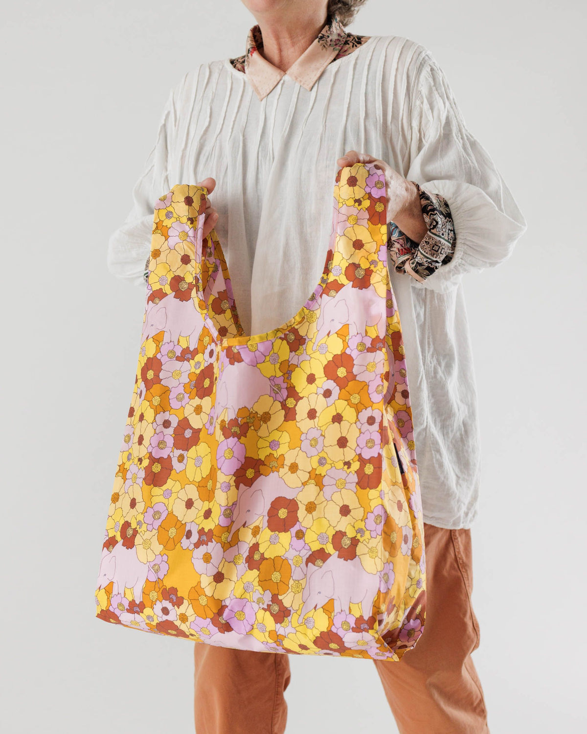 Standard Baggu - Elephant Blossom