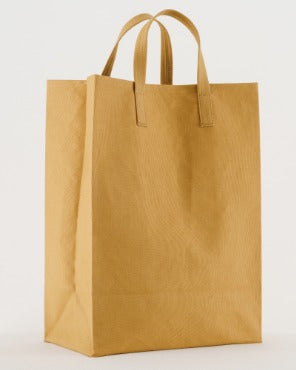 Canvas Market Tote - Brown Paper