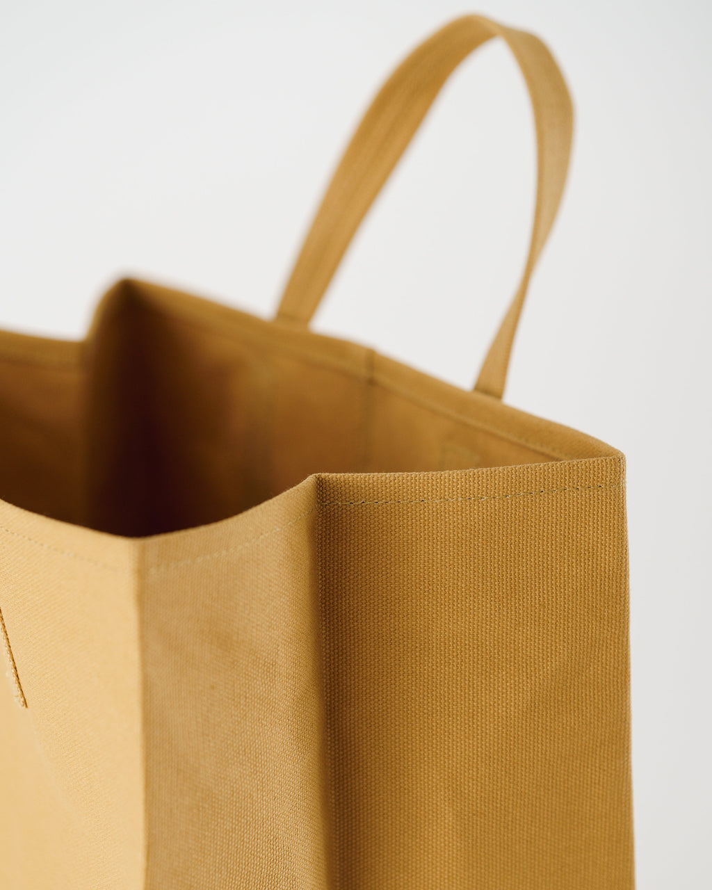 Canvas Market Tote - Brown Paper