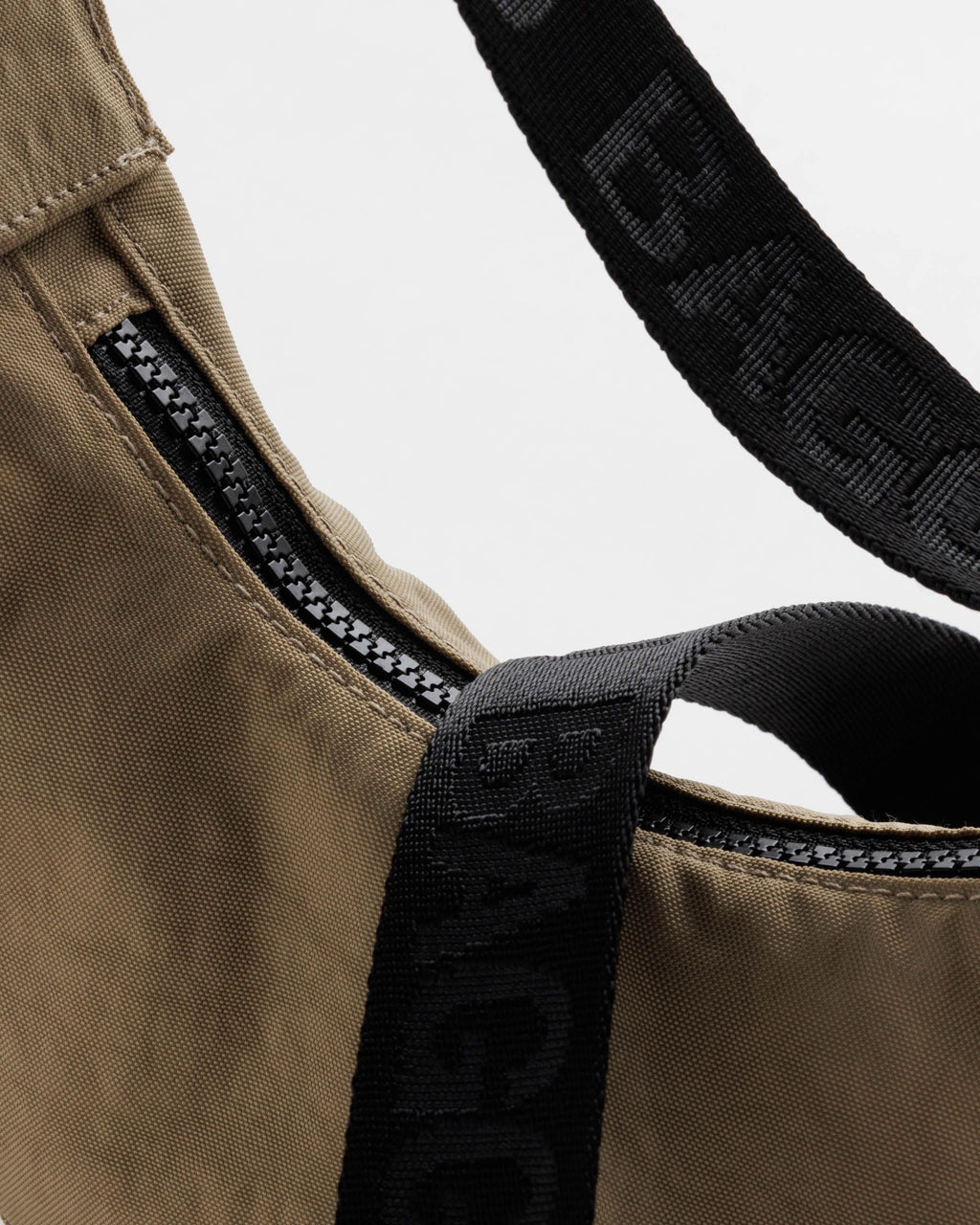 Mini Nylon Crescent Bag - Dark Khaki