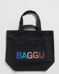 Giant Pocket Tote - Washed Logo Black