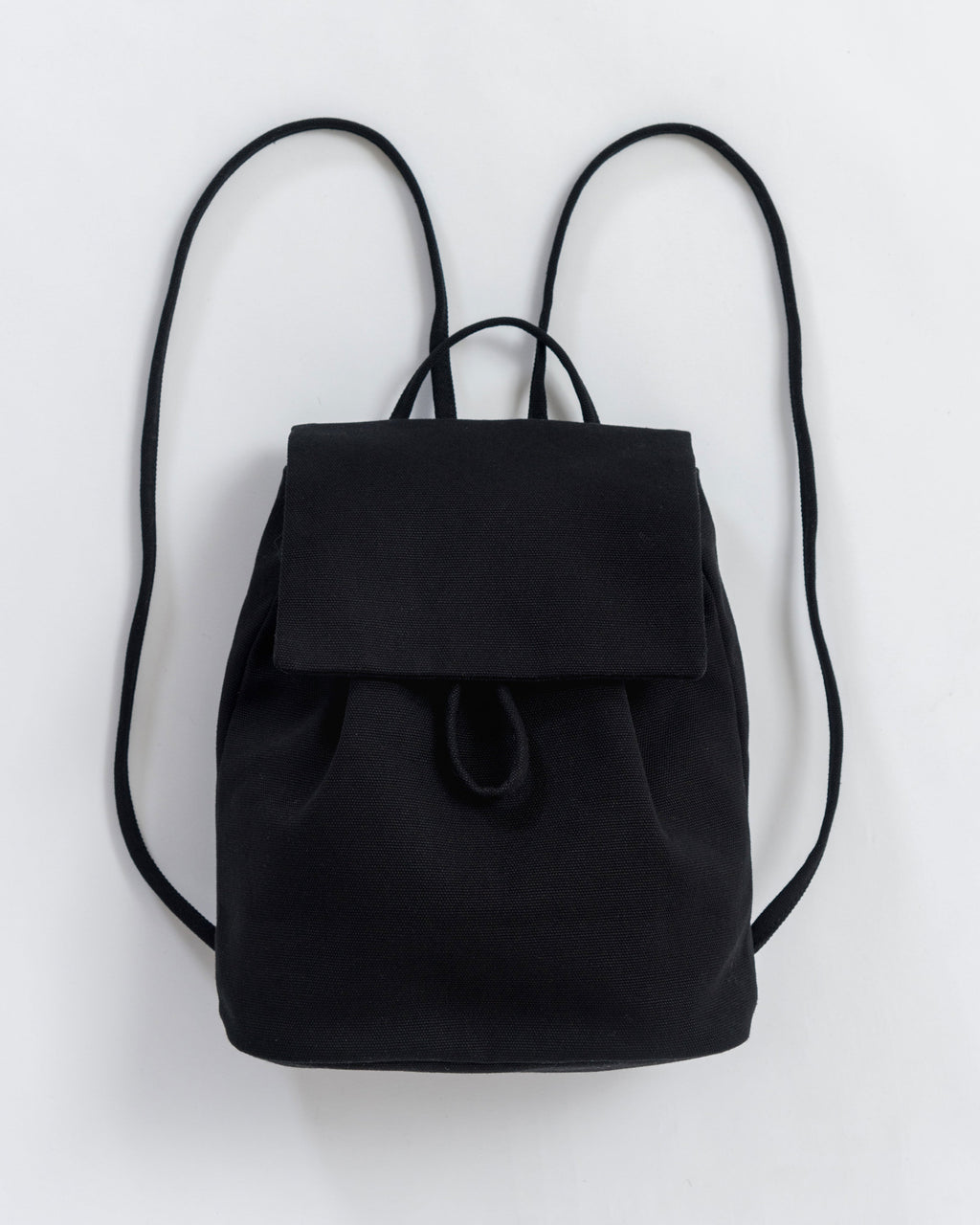 Canvas Mini Backpack - Black