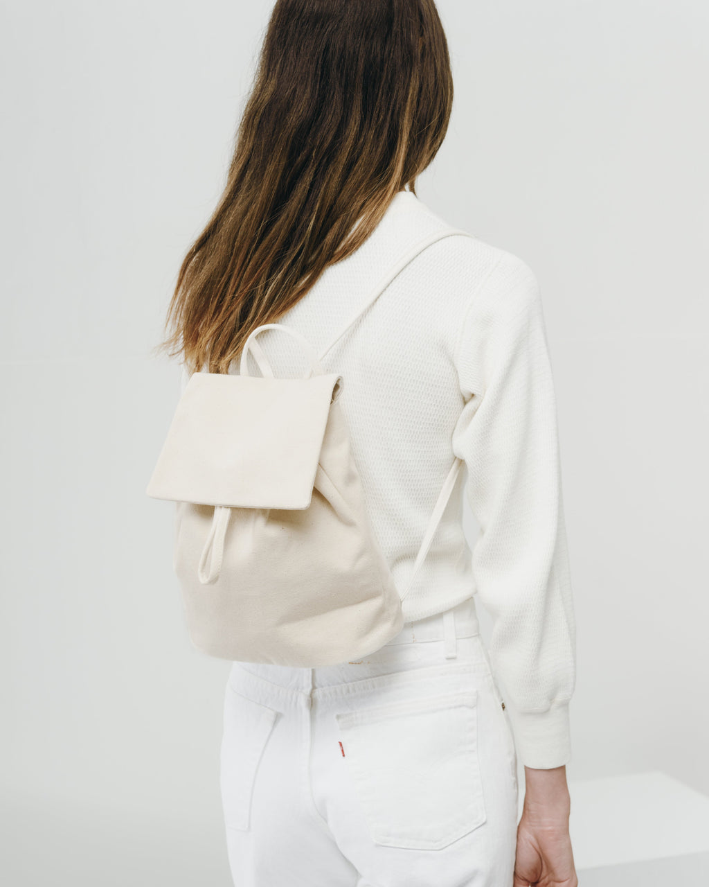 Canvas Mini Backpack - Natural Canvas
