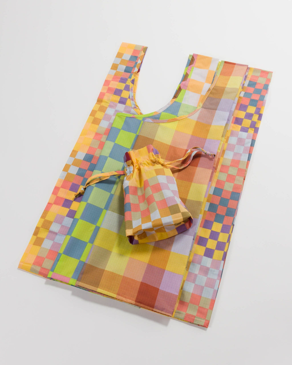 Standard Baggu Set of 3 - Checks-on-Checks