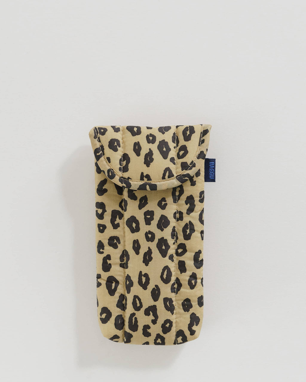 Puffy Glasses Sleeve - Honey Leopard