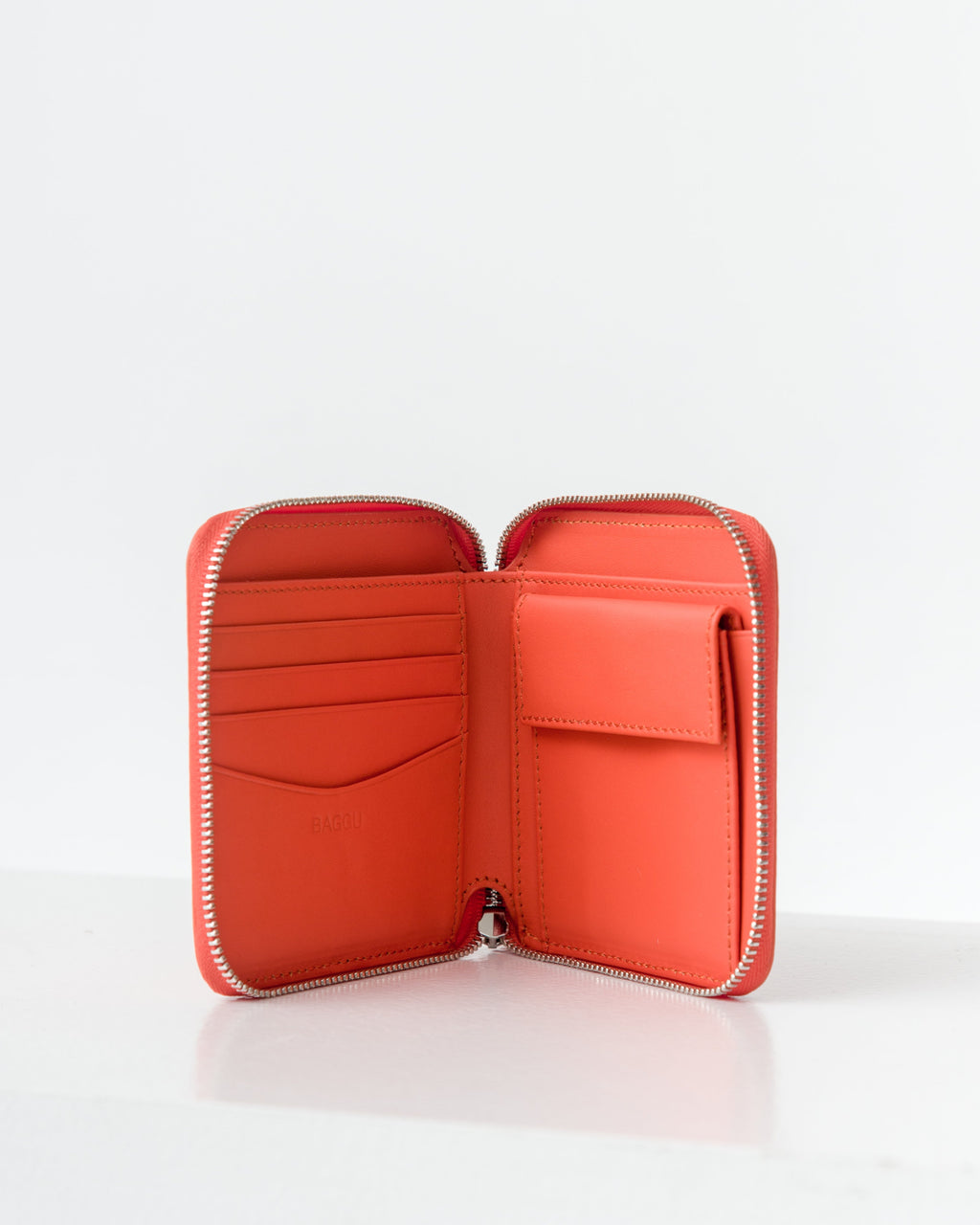 Square Wallet - Warm Red