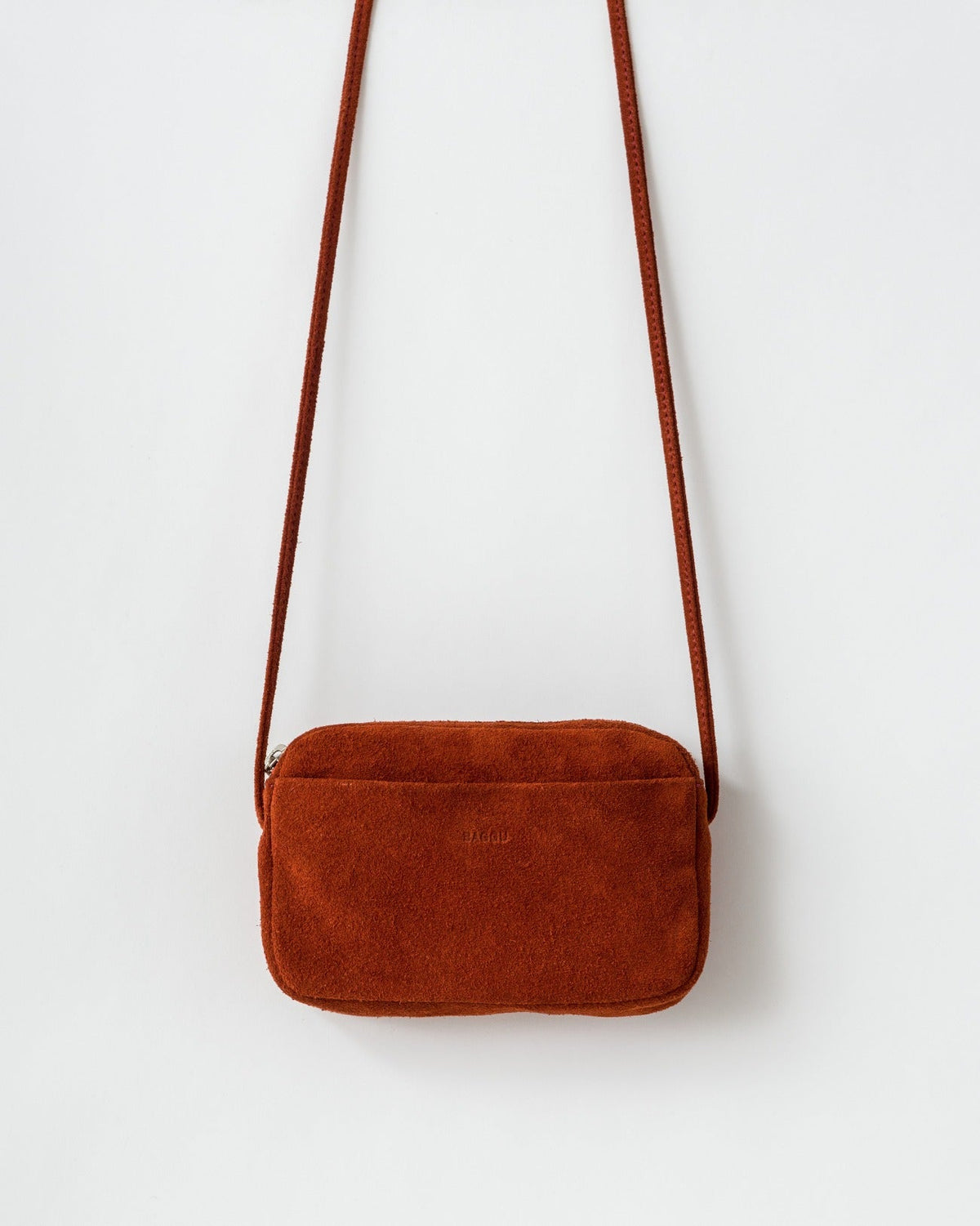 Mini Purse - Rust Suede -BK