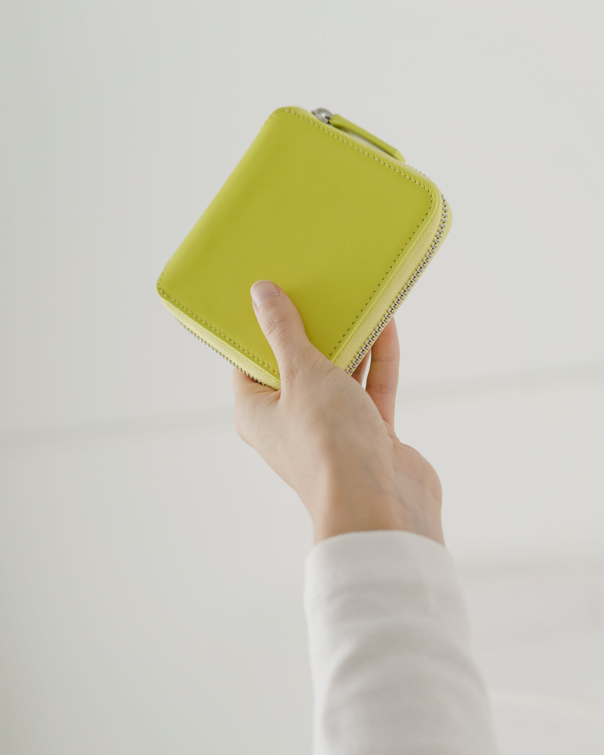 Square Wallet - Chartreuse