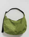 Large Nylon Crescent Bag - Green Apple