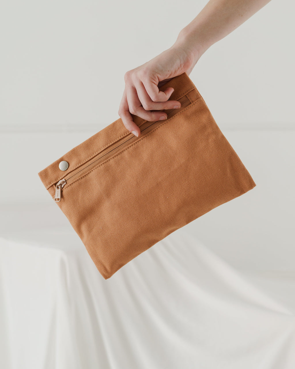 Canvas Zip Tote - Pecan