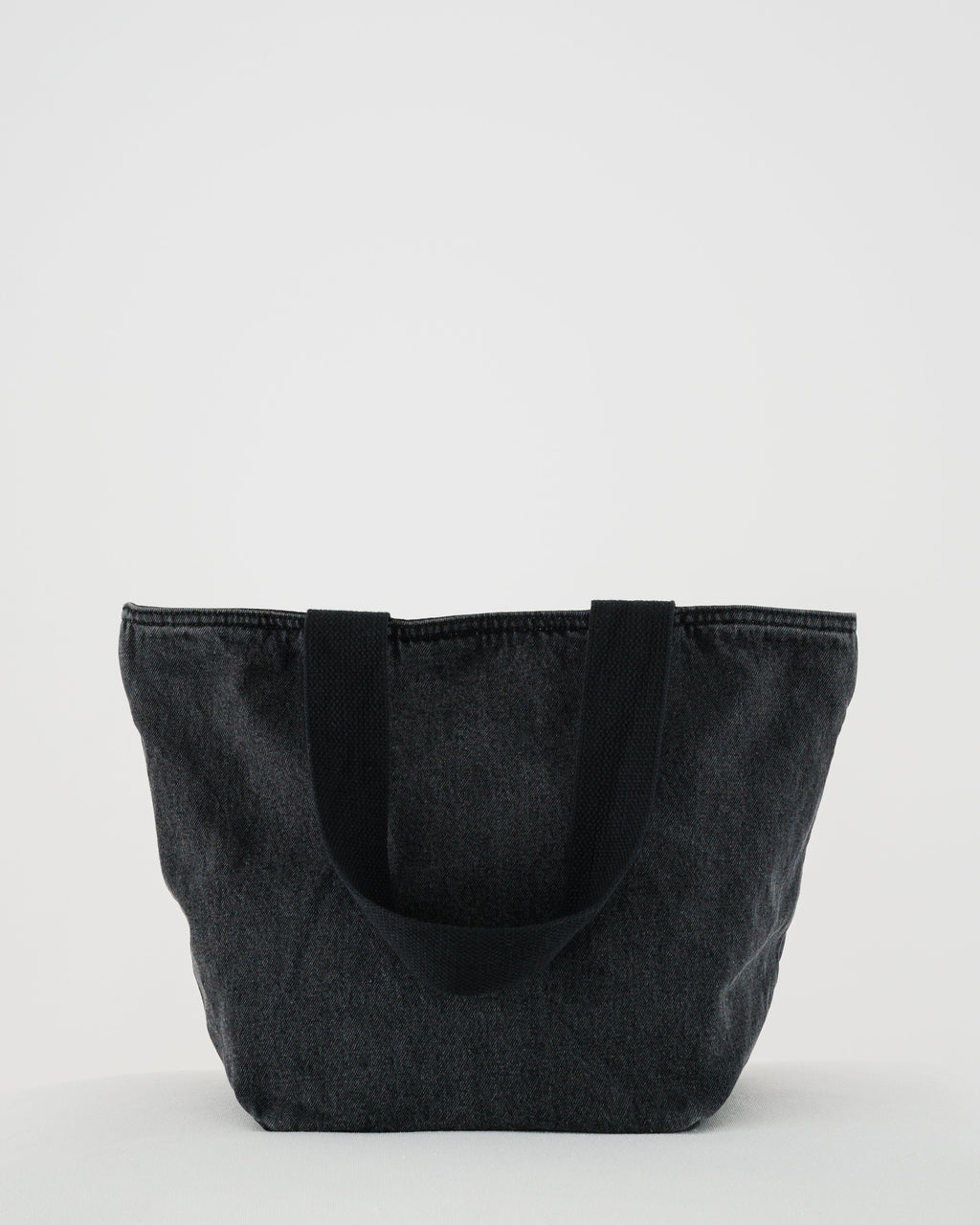 Canvas Zip Tote - Washed Black