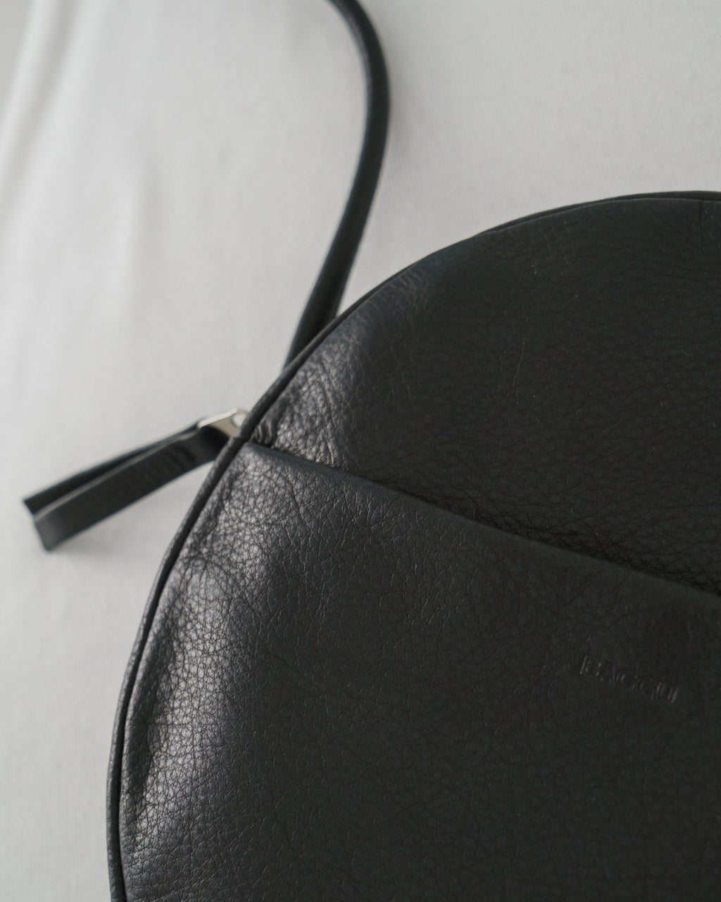 Soft Circle Purse - Black