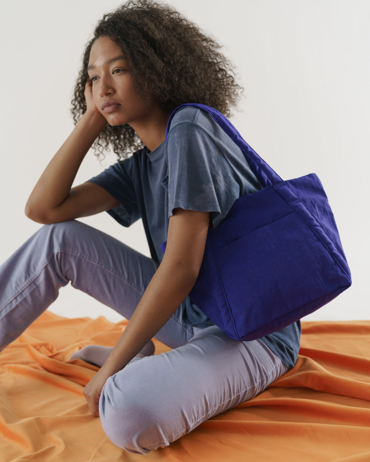 Mini Cloud Bag - Cobalt