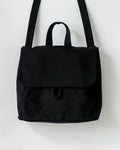 Canvas Shoulder Bag - Black