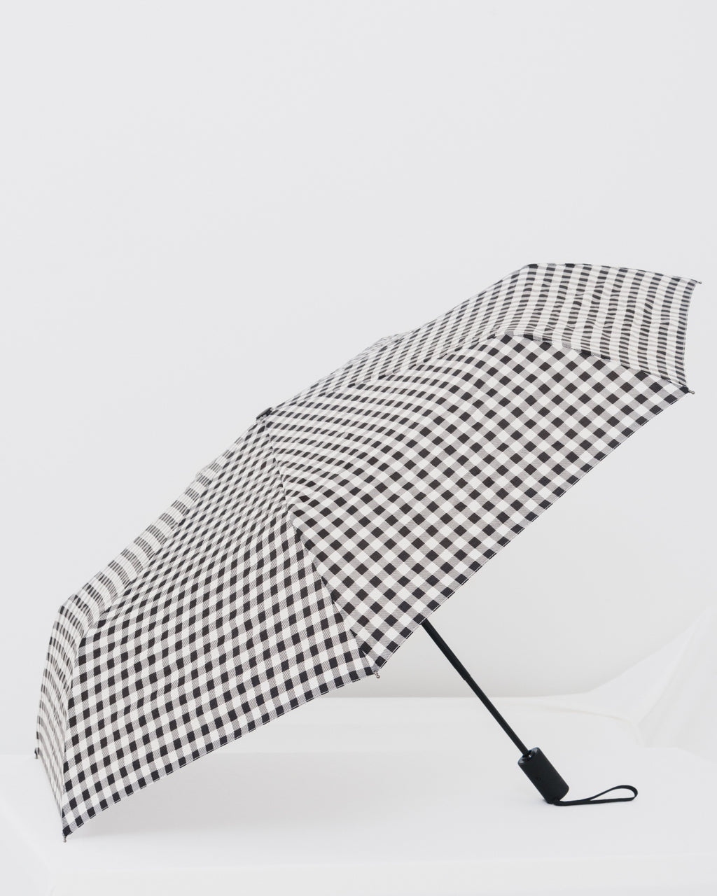 Umbrella - Black Gingham