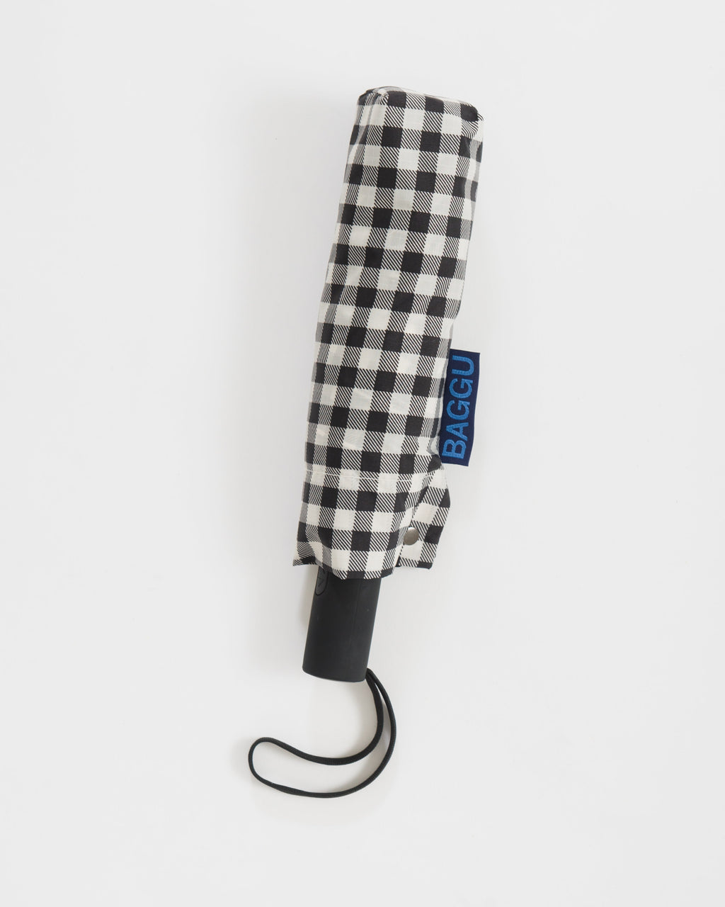 Umbrella - Black Gingham