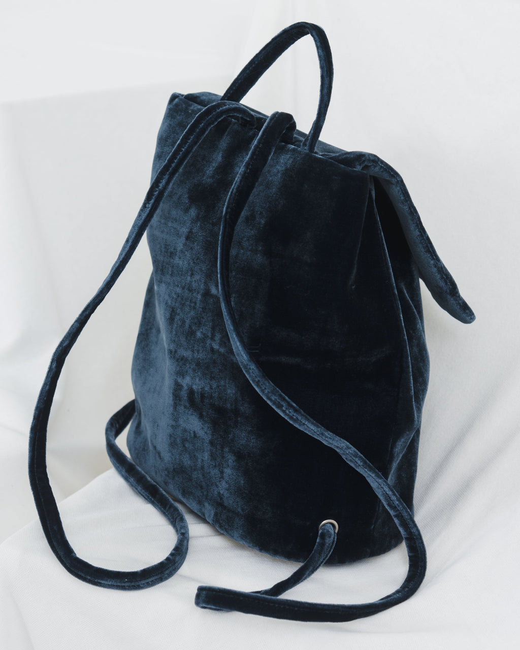 Velvet Mini Backpack - Indigo Velvet