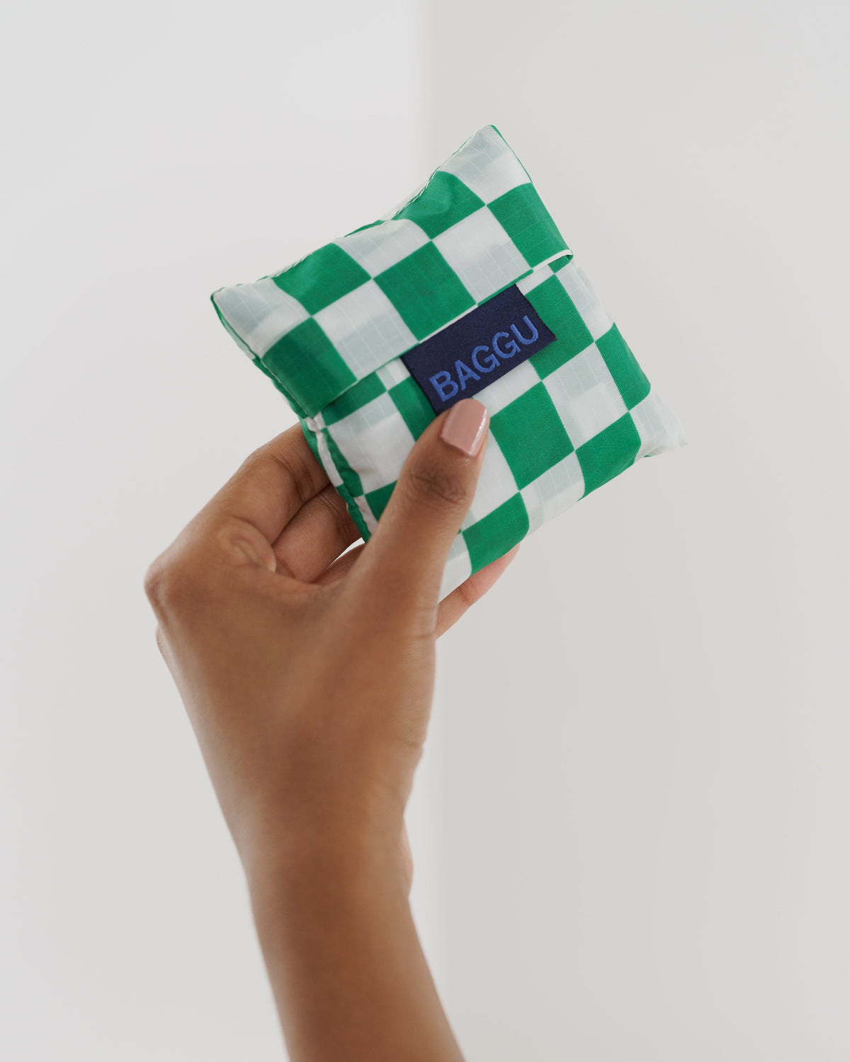 Baby Baggu - Green Checkerboard