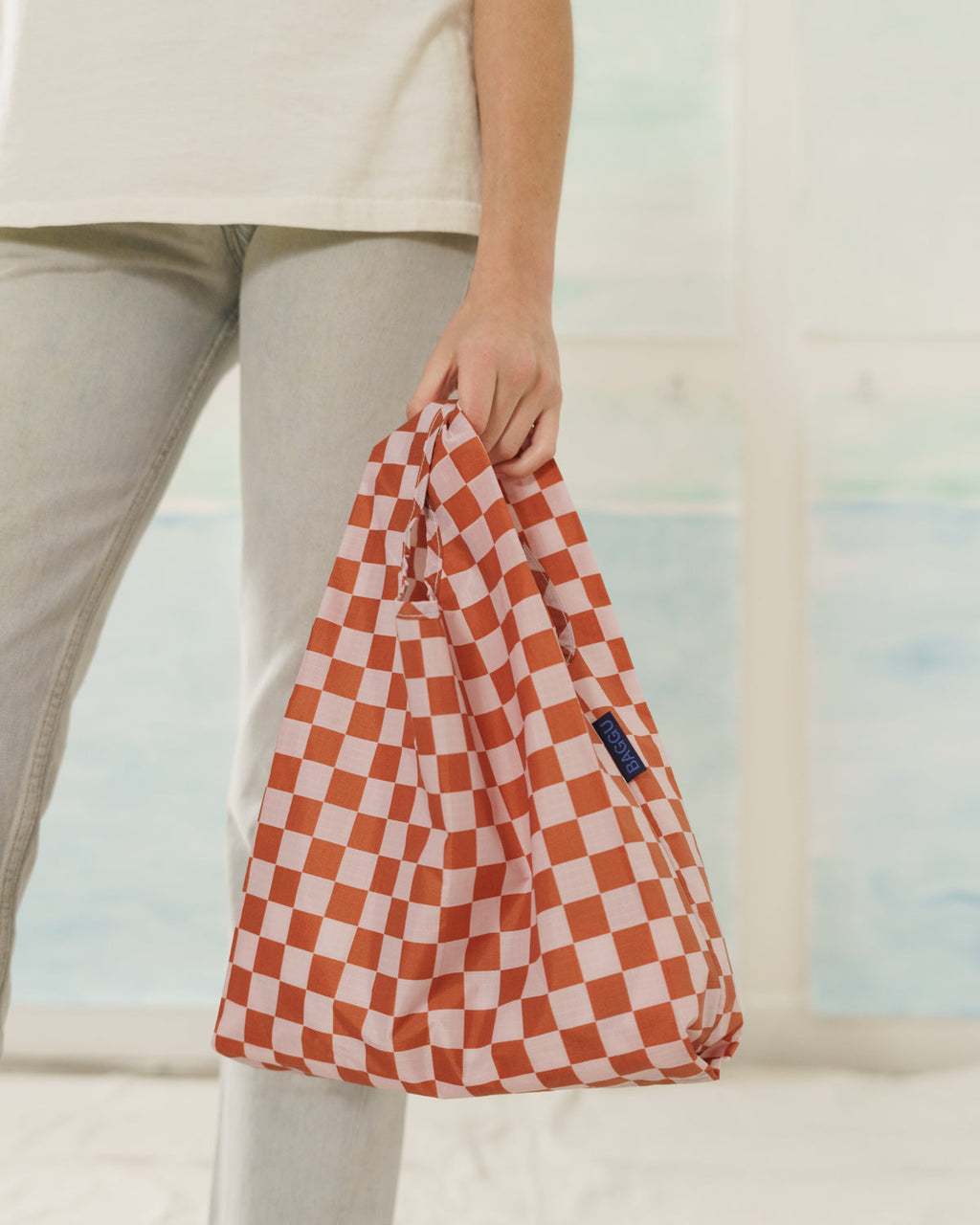 Baby Baggu - Rose Checkerboard