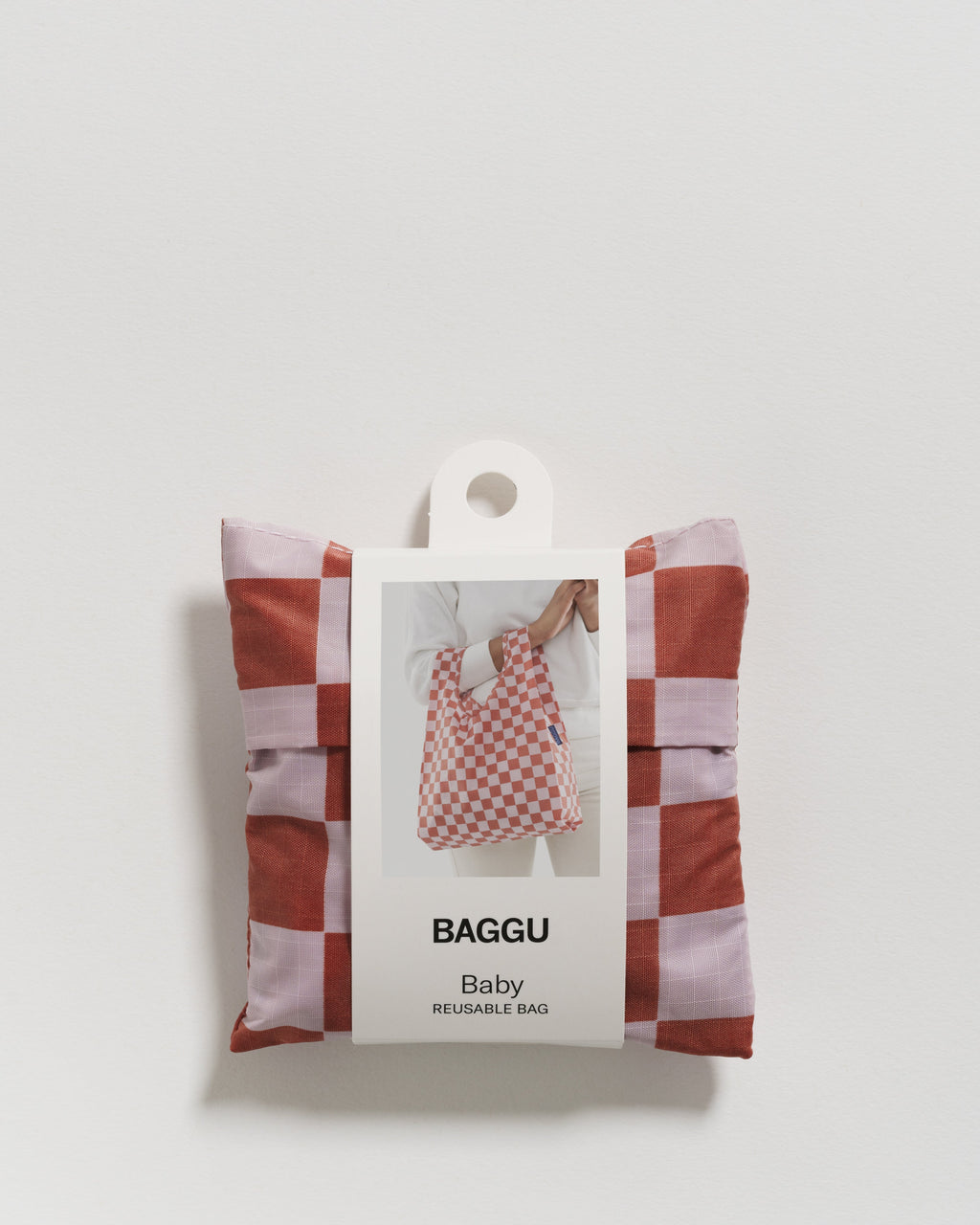 Baby Baggu - Rose Checkerboard