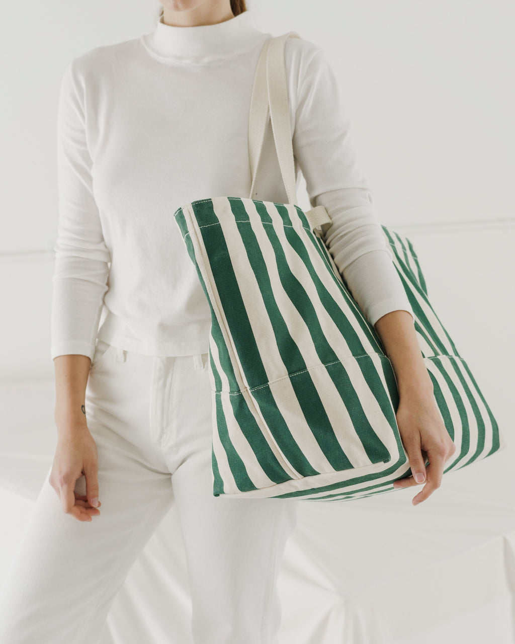Weekend Bag - Palm Stripe