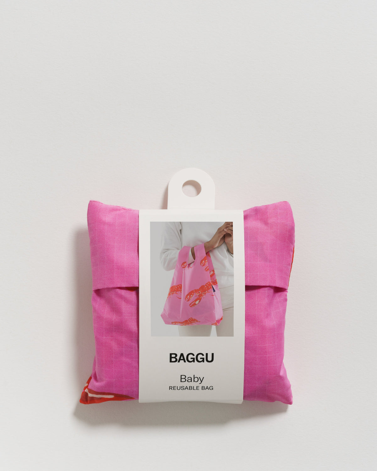 Baby Baggu - Pink Lobster