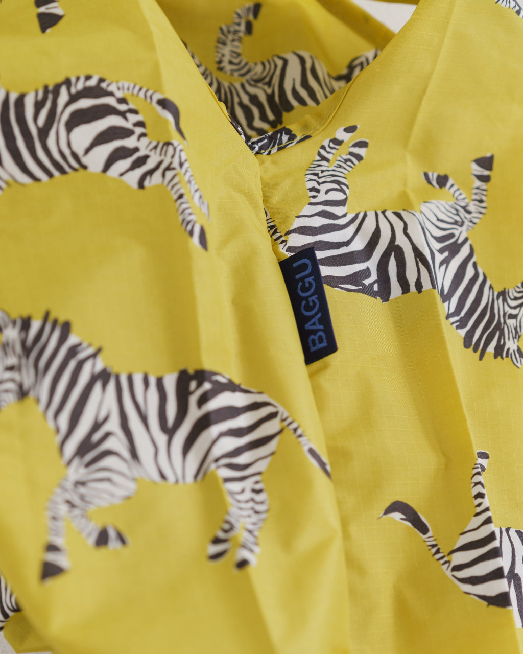 Baby Baggu - Ochre Zebra