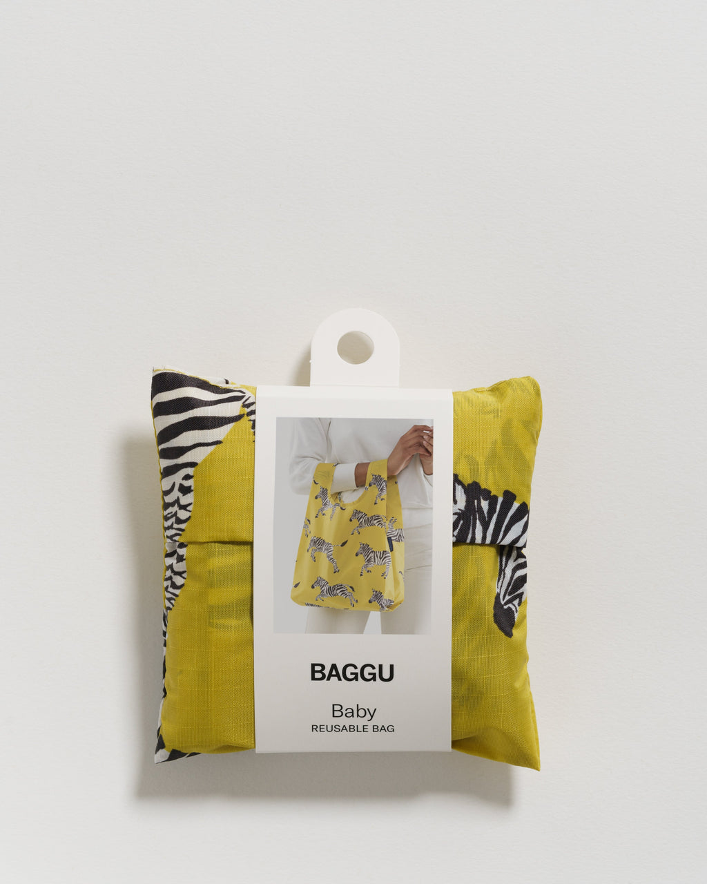 Baby Baggu - Ochre Zebra