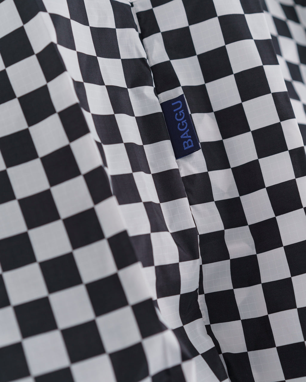 Big Baggu - Black Checkerboard
