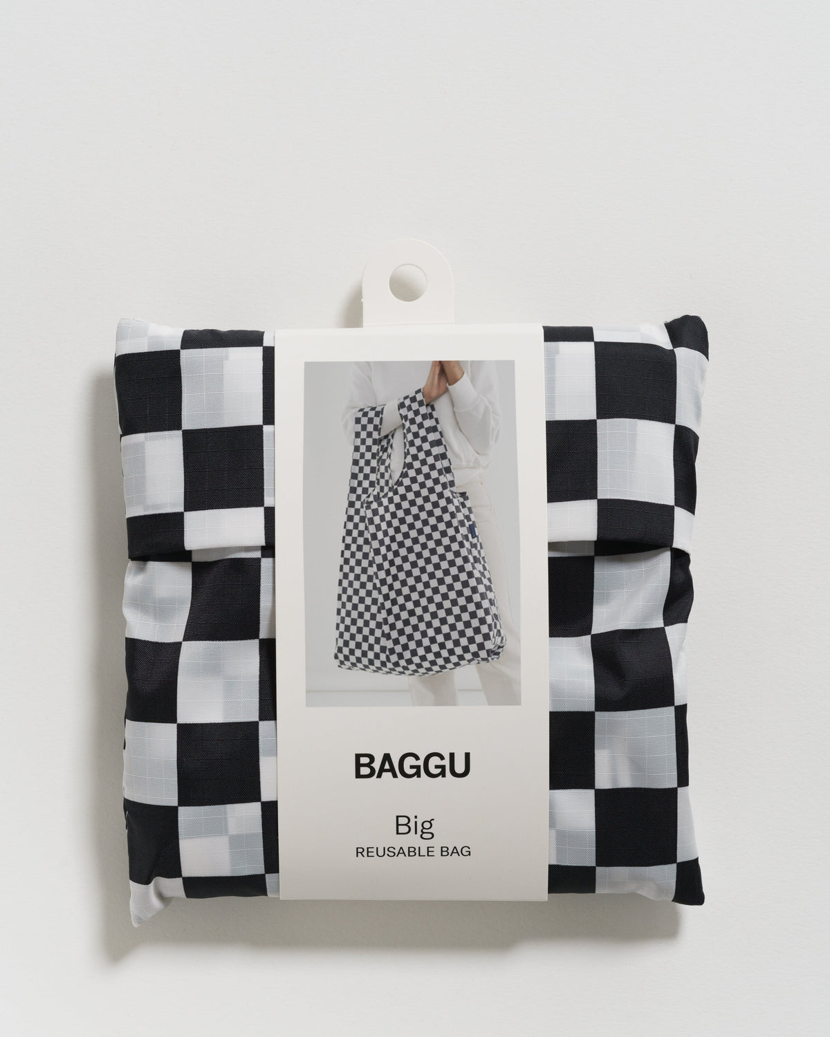 Big Baggu - Black Checkerboard