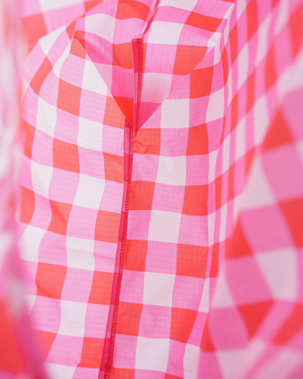Standard Baggu - Big Check Magenta