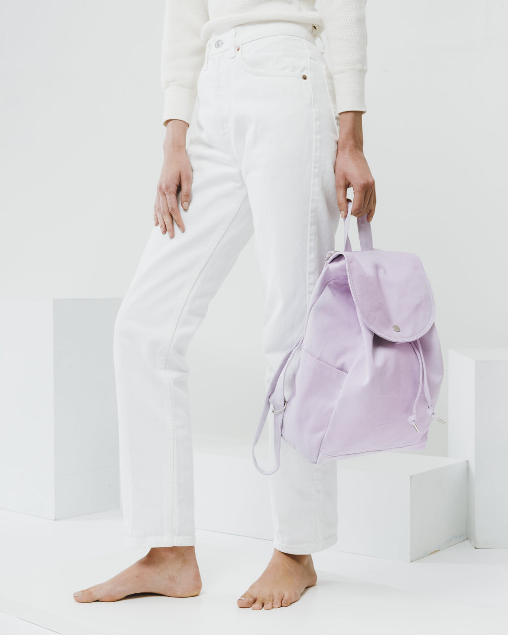 Drawstring Backpack - Lilac -2018
