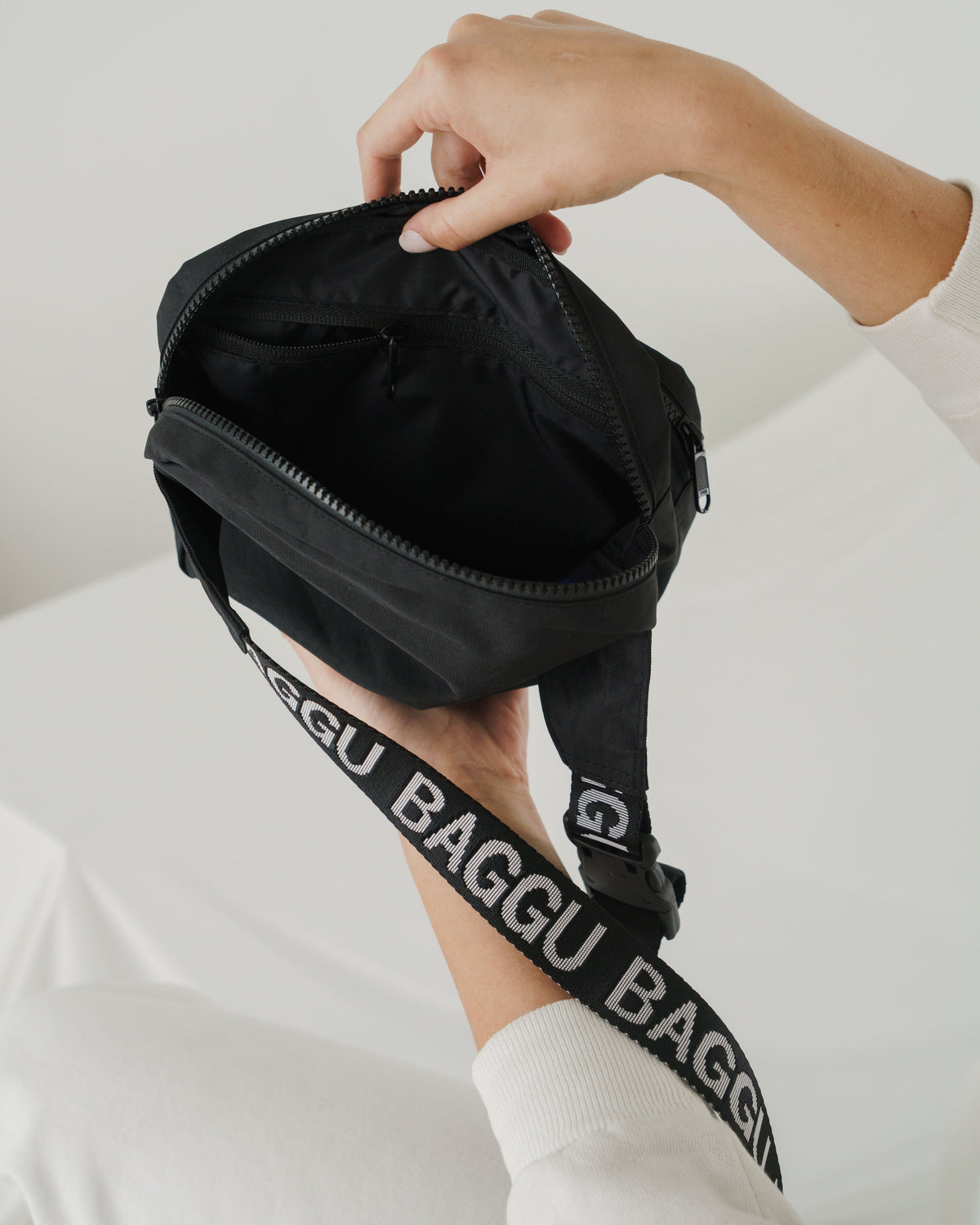 Fanny Pack - Black & White
