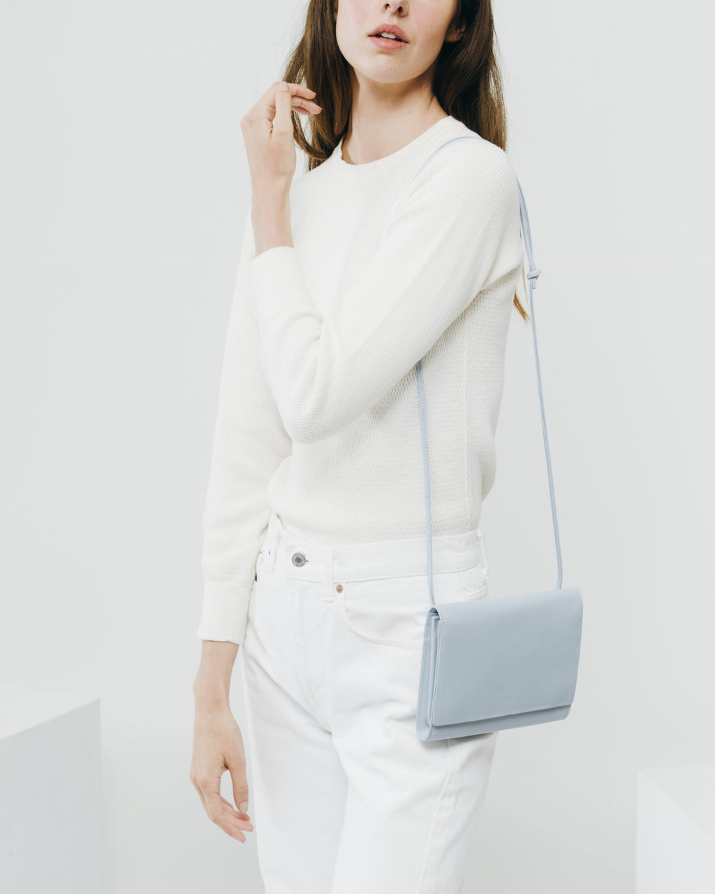 Compact Purse - Powder Blue