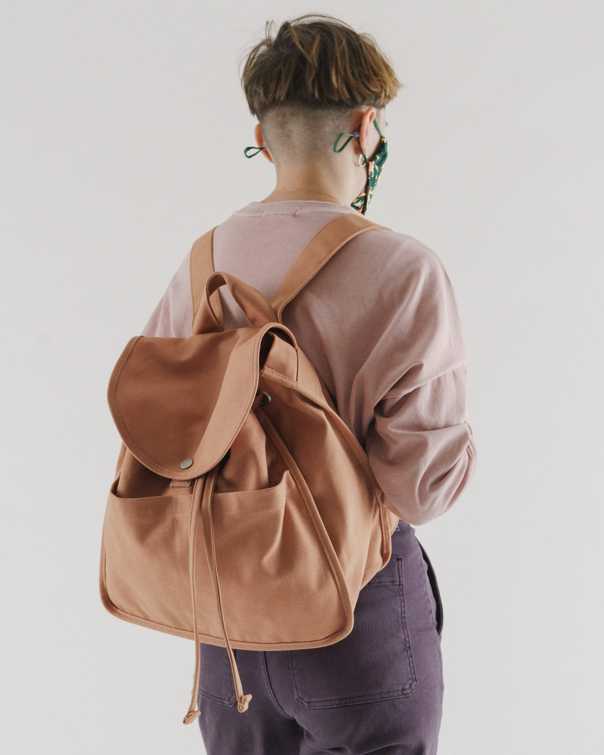 Drawstring Backpack - Adobe