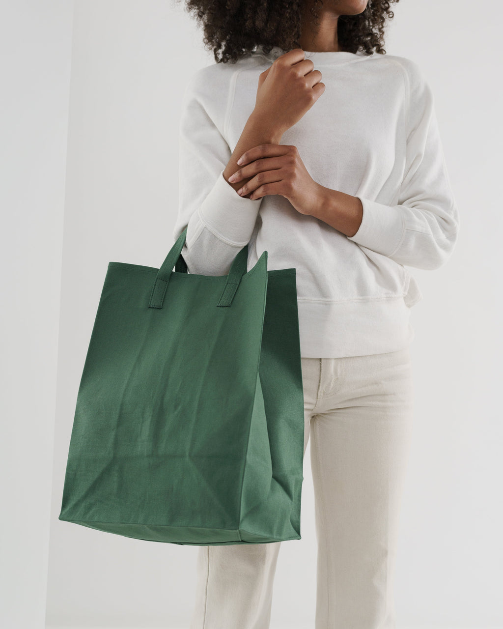 Canvas Market Tote - Eucalyptus