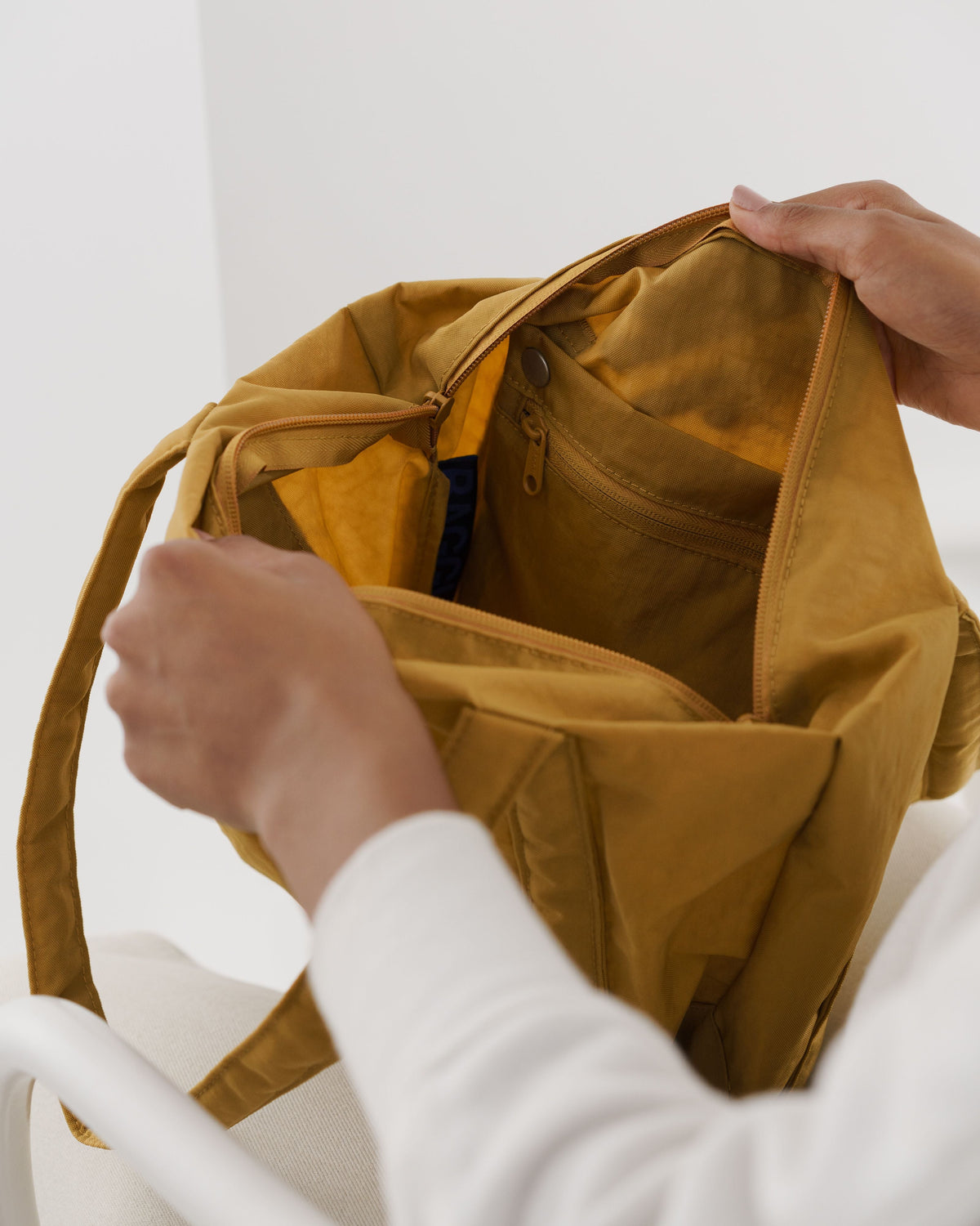 Mini Cloud Bag - Camel