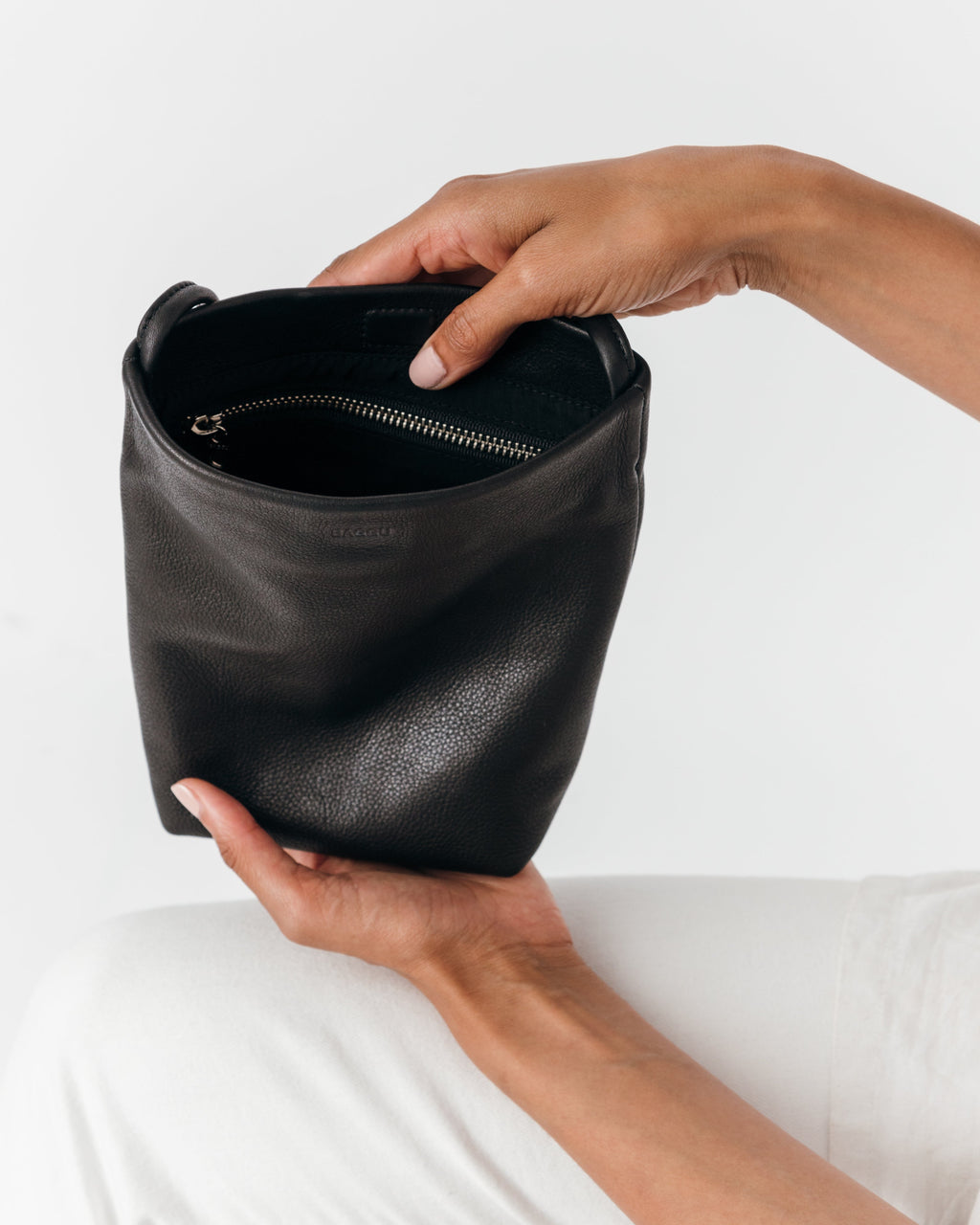 Soft Crossbody Purse - Black