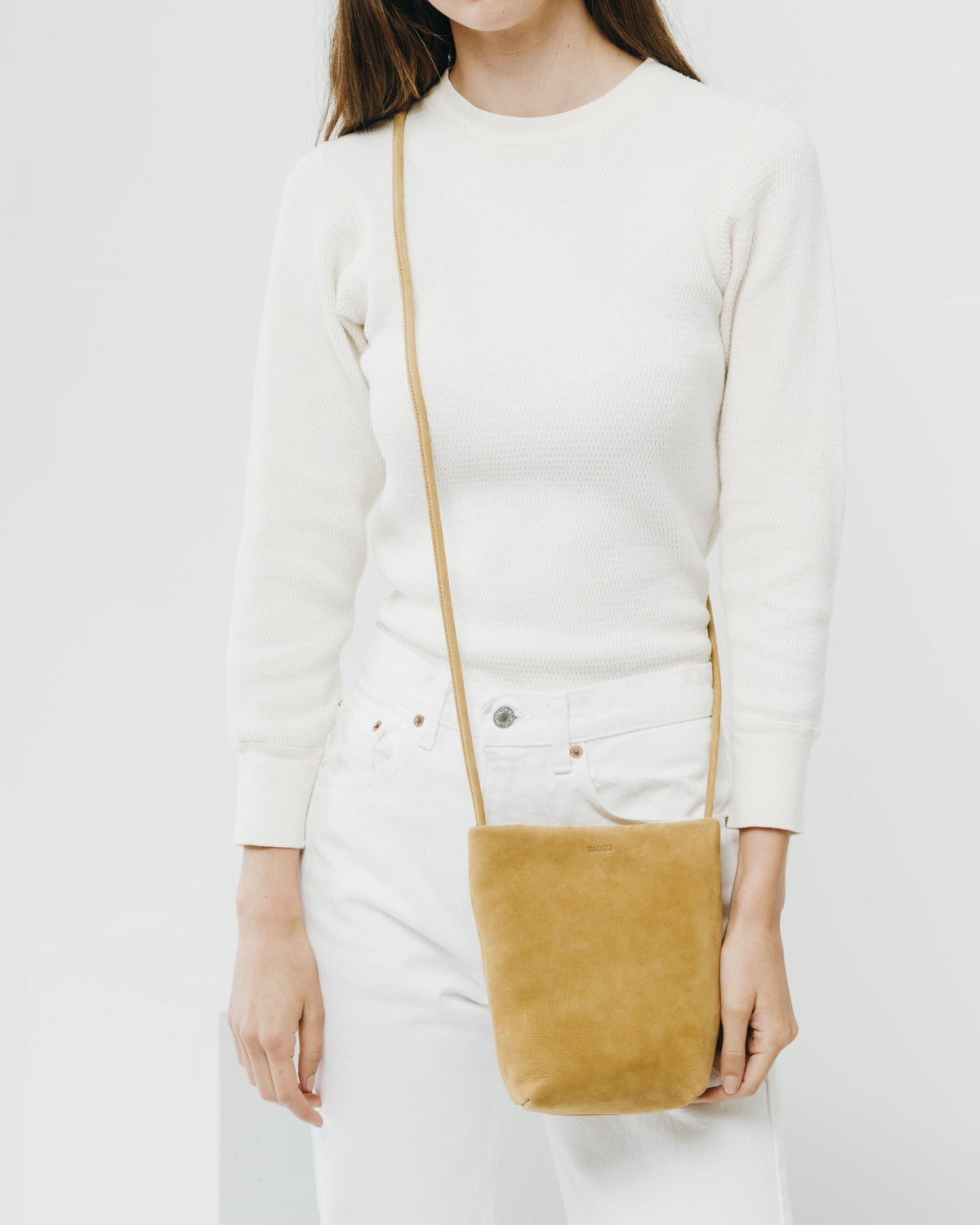 Cross Body Purse - Honey Nubuck