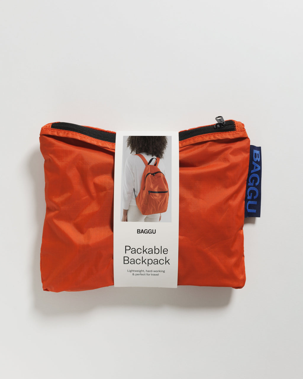 Packable Backpack - Tomato