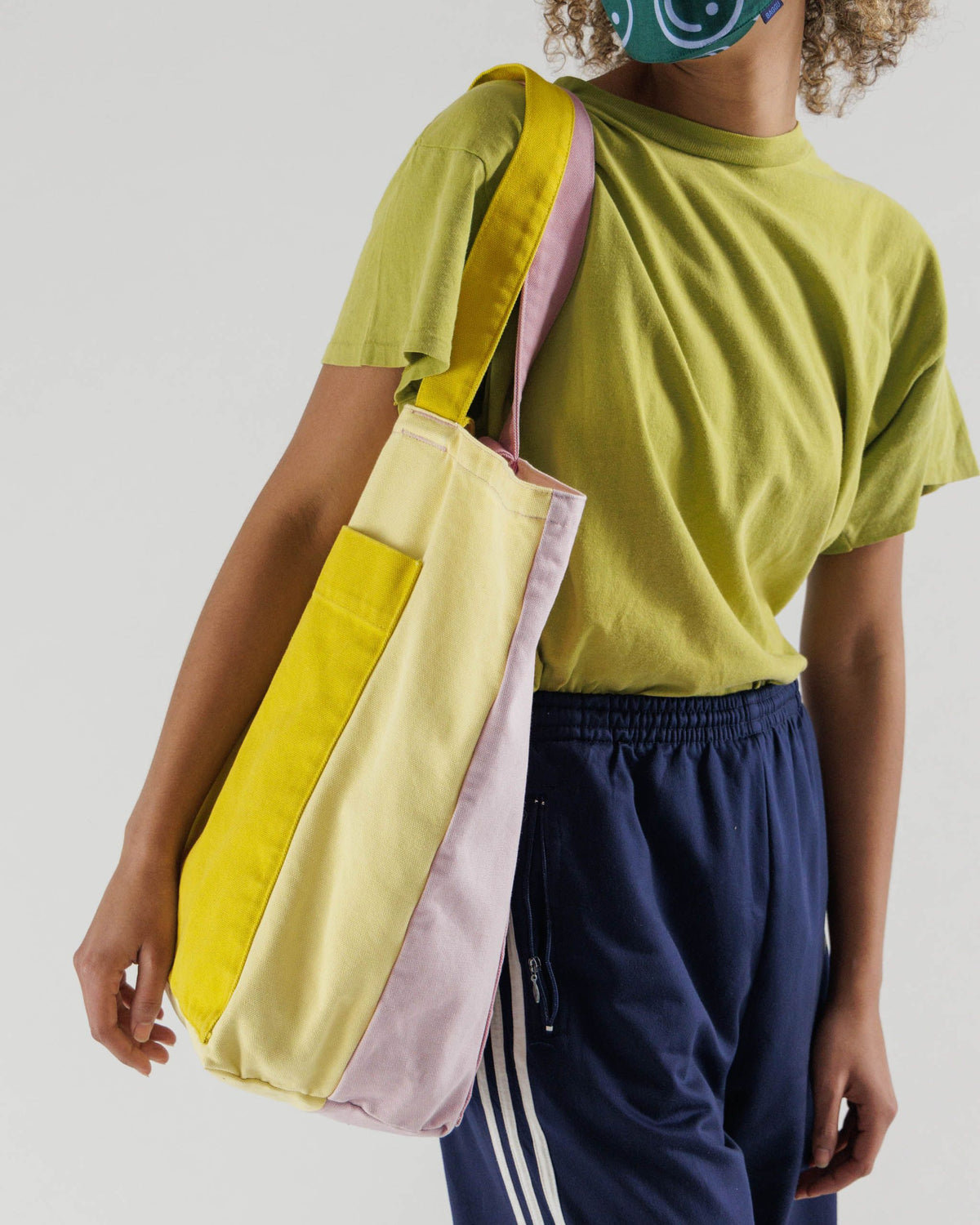 Giant Pocket Tote - Deadstock Strawberry Lemonade