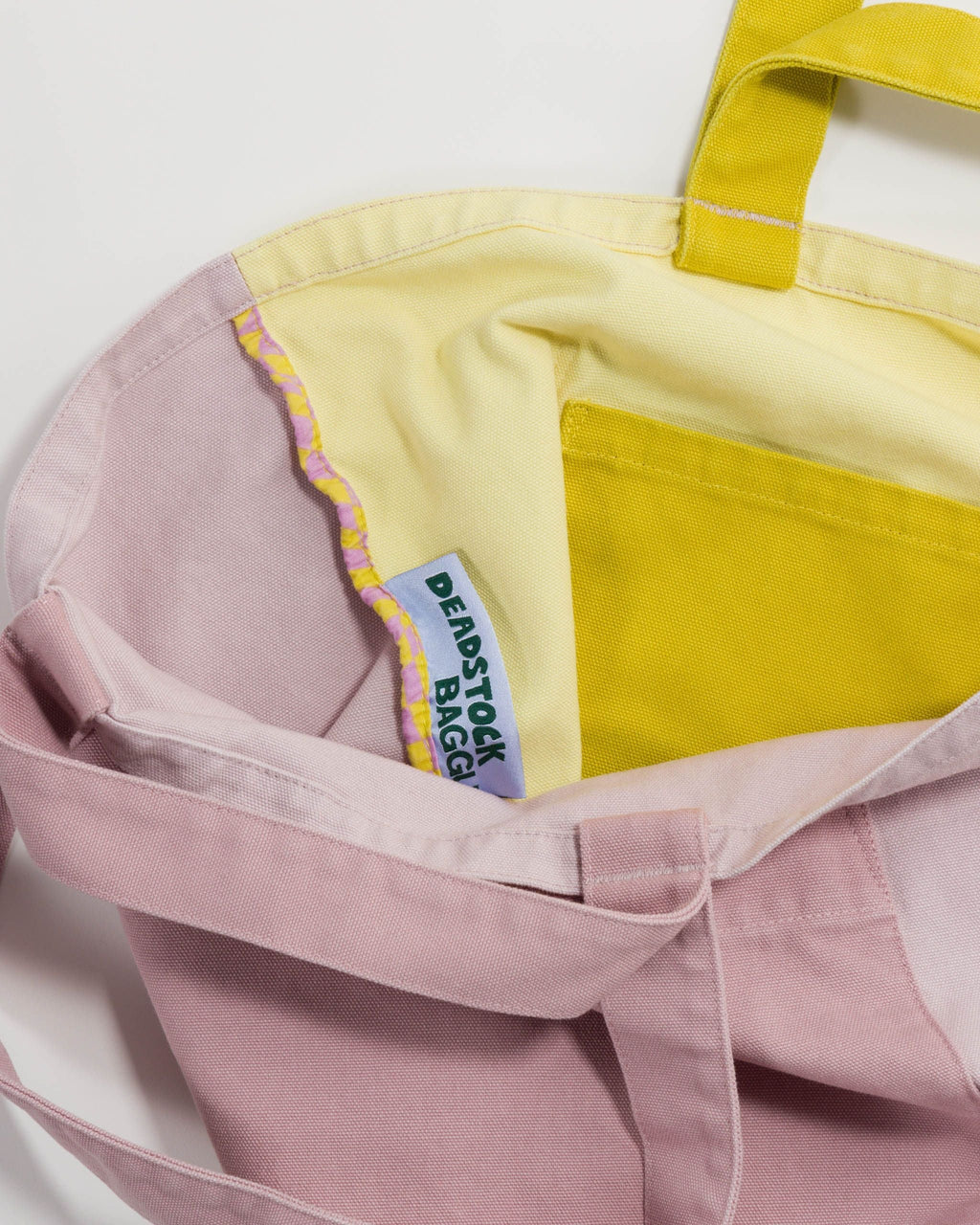 Giant Pocket Tote - Deadstock Strawberry Lemonade