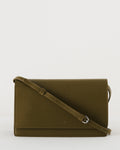 Large Structured Crossbody - Kelp