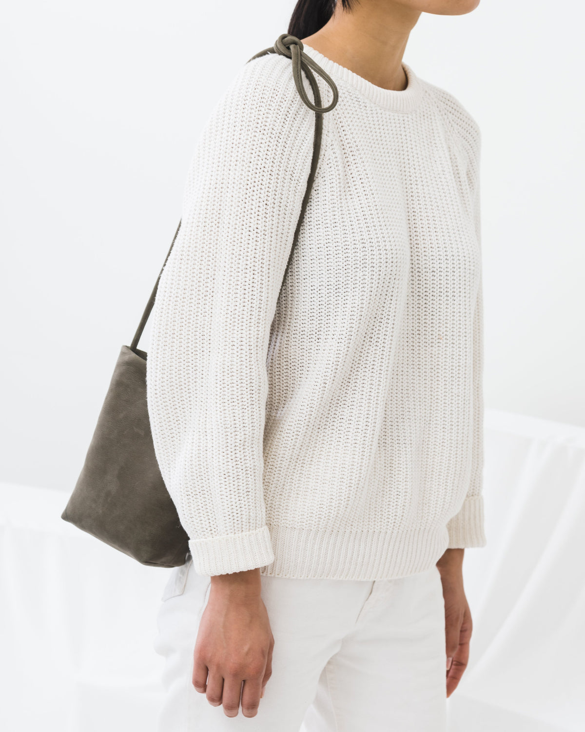 Cross Body Purse - Taupe Nubuck