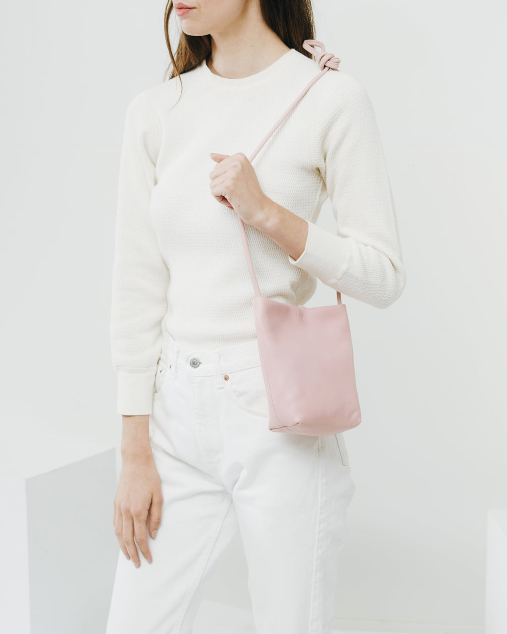 Cross Body Purse - Powder Pink