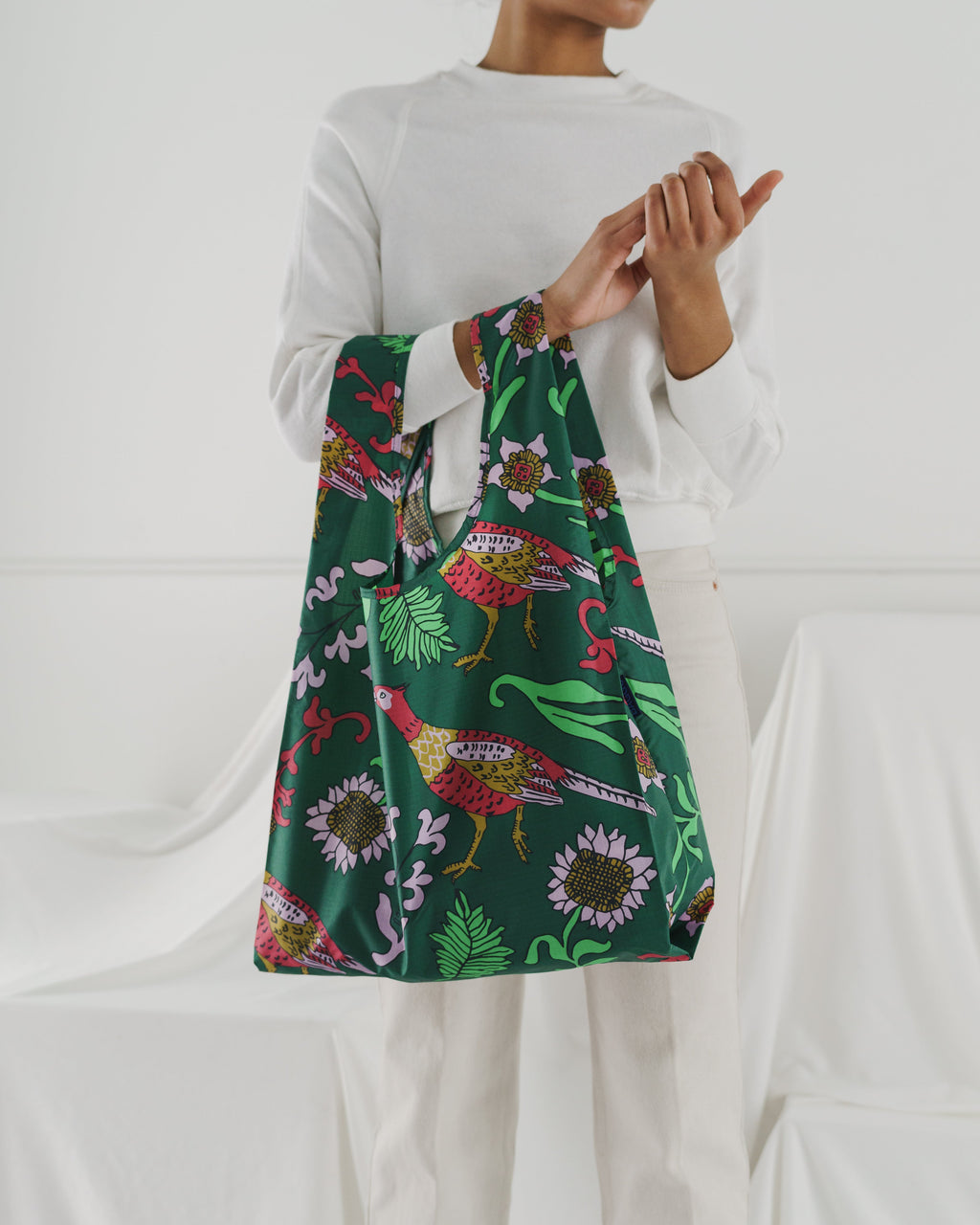 Standard Baggu - Green Pheasant